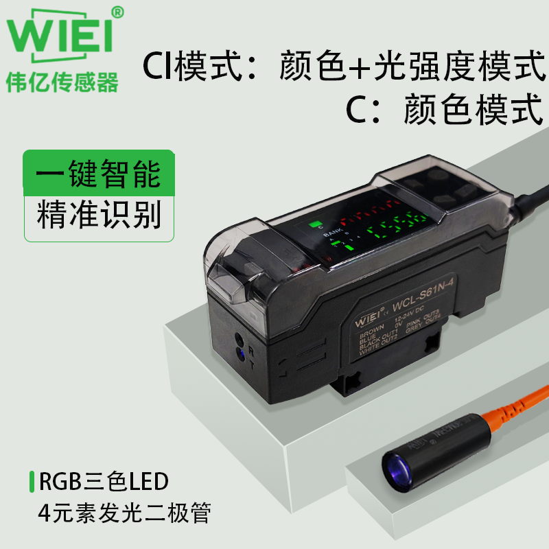 高性能颜色光纤放大器