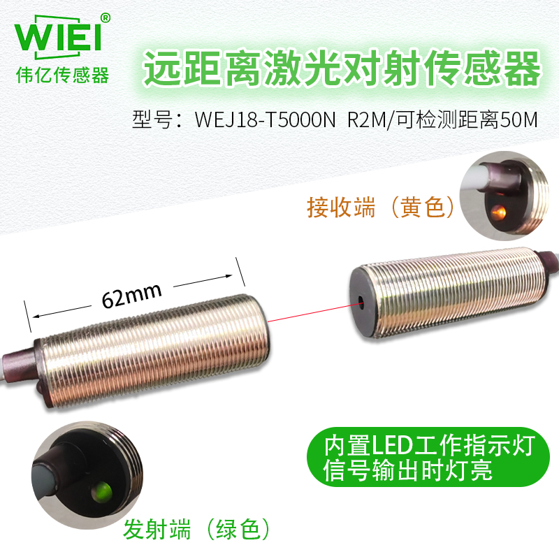 圆柱型光电传感器